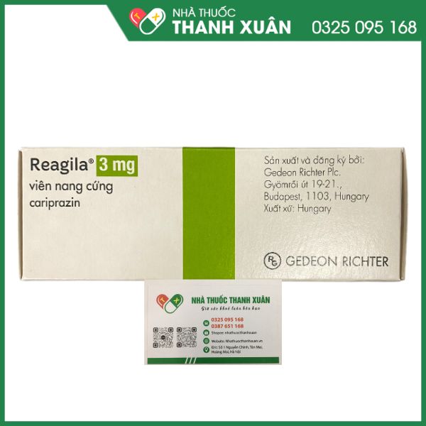 Reagila 3mg điều trị tâm thần phân liệt